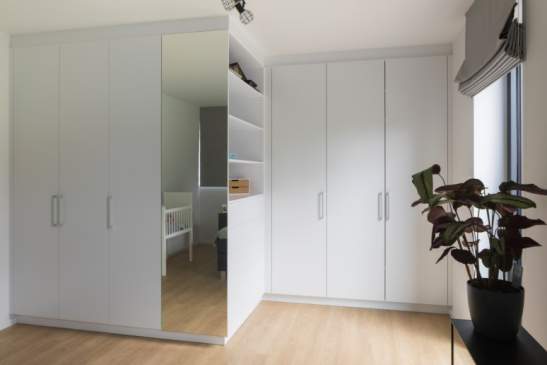 Kleerkast op maat in dressing