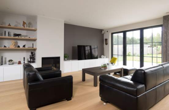 tv meubem op maat met haard