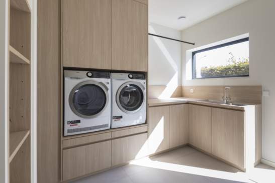 Waskast Inbouwkast voor wasmachine en droogkast