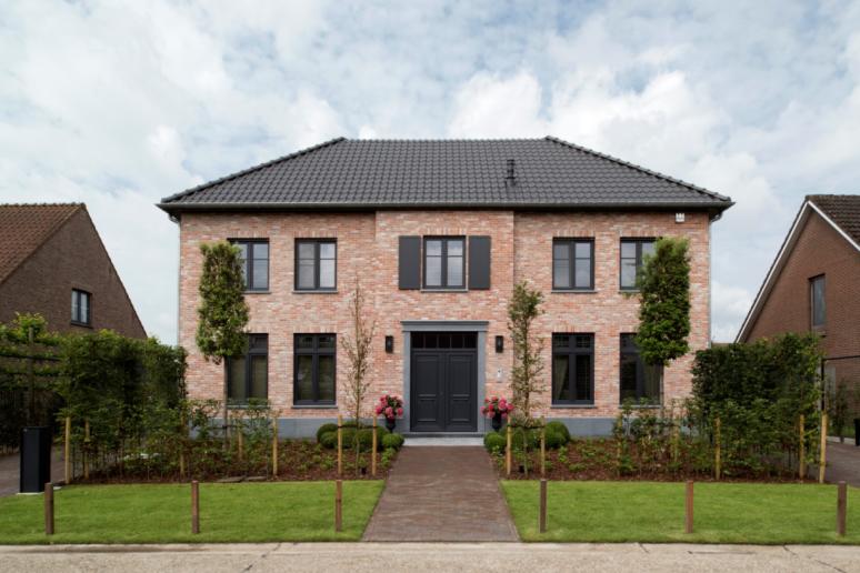 Villabouw   Voorgevel Front   Project CM Vosselaar